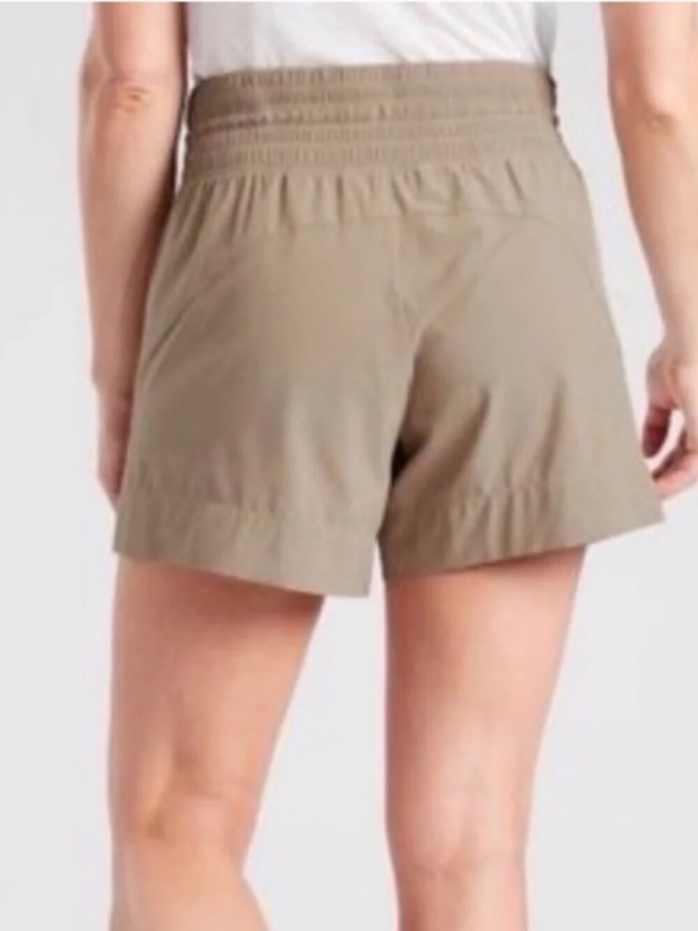 Athleta Camden Short in Tan/Khaki; 5" Inseam; EUC; Size 16 - Picture 2 of 8